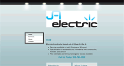 Desktop Screenshot of jaelectricinc.com